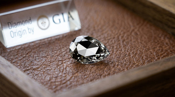 pear-shape diamond GIA Alara Jewelry Bozeman Montana