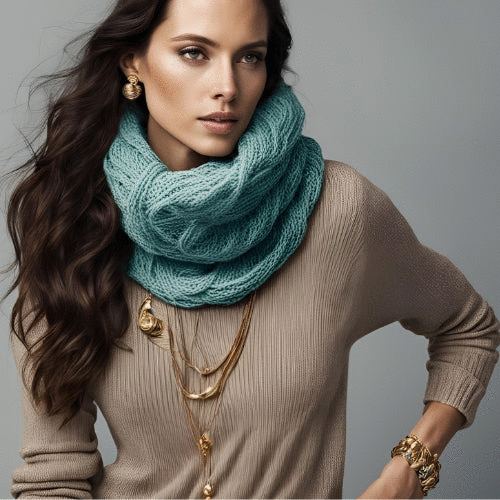 Sweater Necklaces