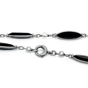 Antique Diamond, Onyx, and Platinum Lorgnette