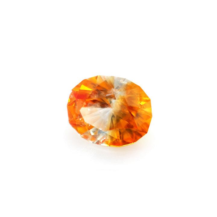 Montana Sapphire, 0.68ct - "Mandarin Sunburst"