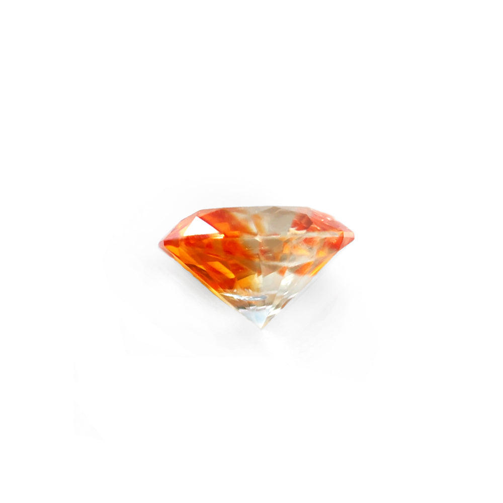 Montana Sapphire, 0.68ct - "Mandarin Sunburst"