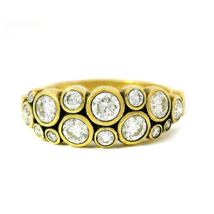 Diamond & Yellow Gold Ring - "The Orchard"