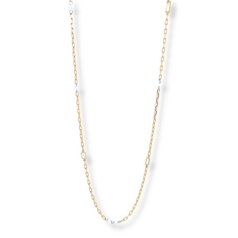 Yellow Gold and Diamond Necklace - "Staggering Bliss"