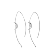 Liberté Diamond V-Drop Earrings