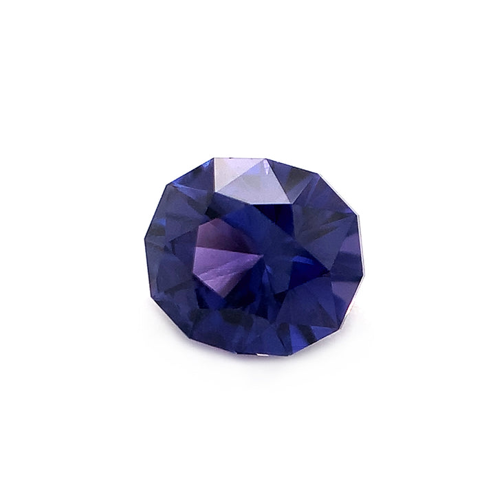 Color-Shift Yogo Sapphire, 0.75ct - "Rough Around the Edges"