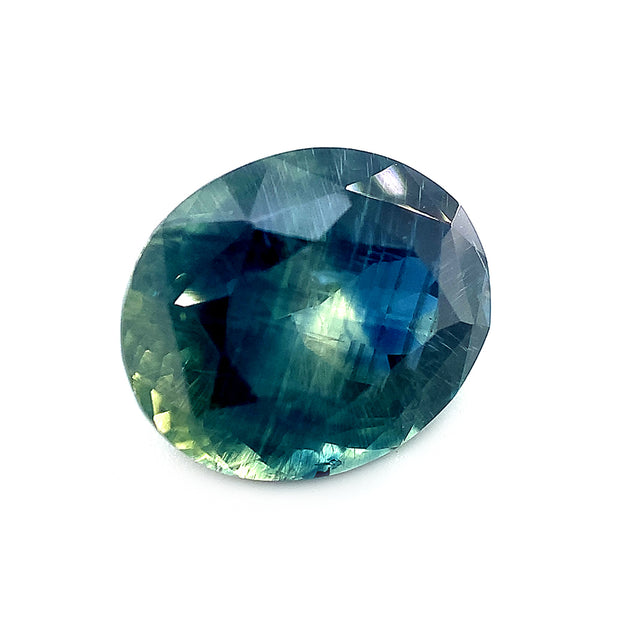 Montana Sapphire, 5.02ct - "River Runs Through It"