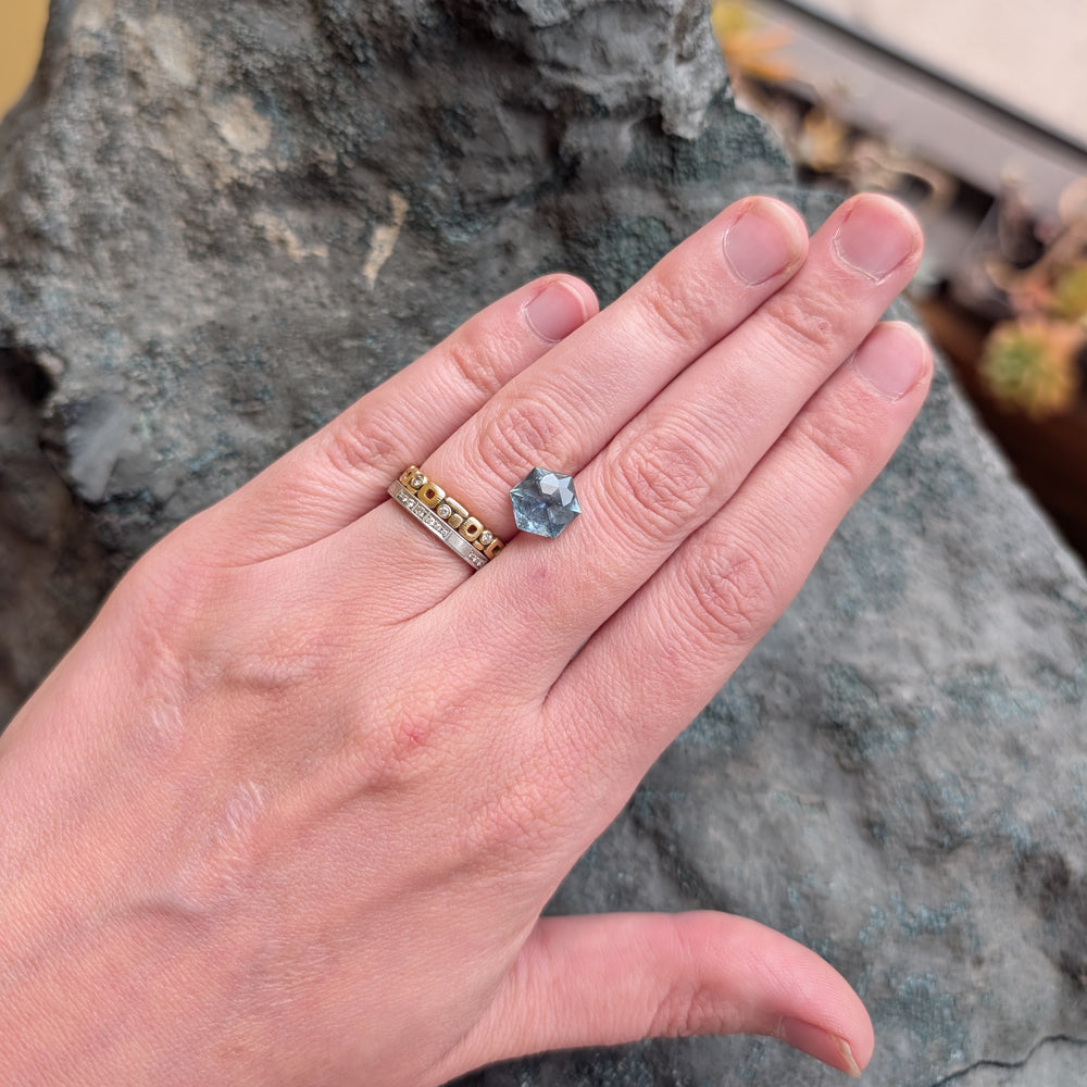 Unheated Montana Sapphire, 4.02ct - "Pine Creek"