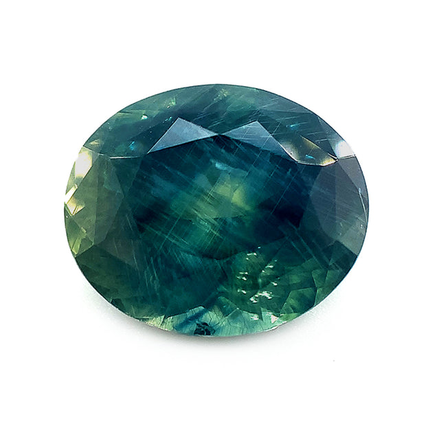 Montana Sapphire, 5.02ct - "River Runs Through It"