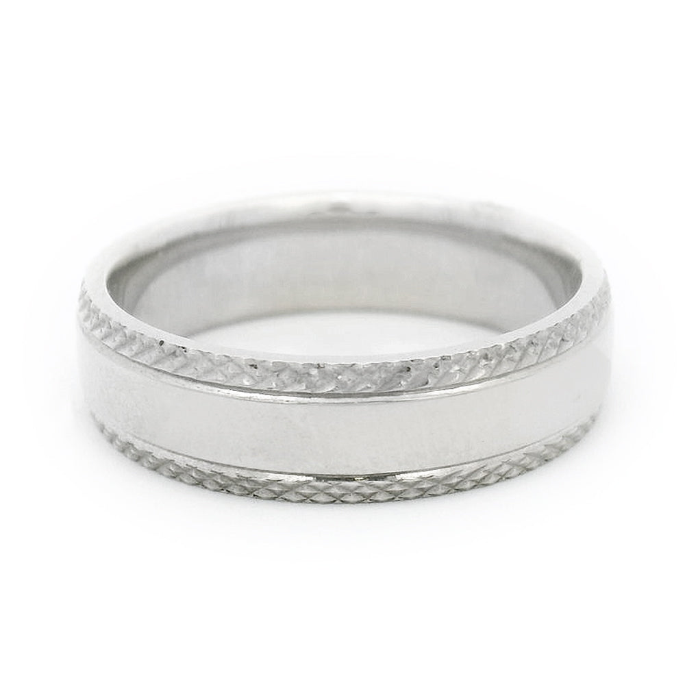 Sterling Silver Men's Band