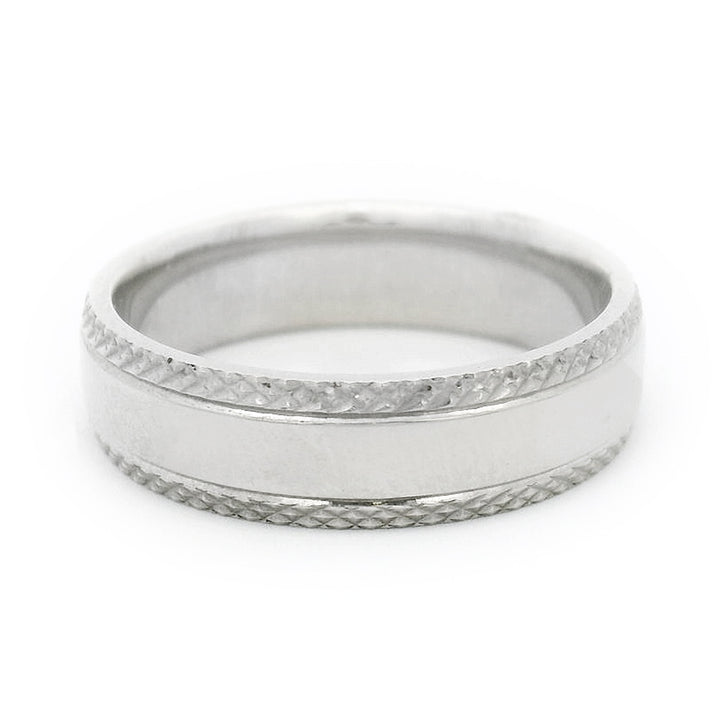 Sterling Silver Men's Band