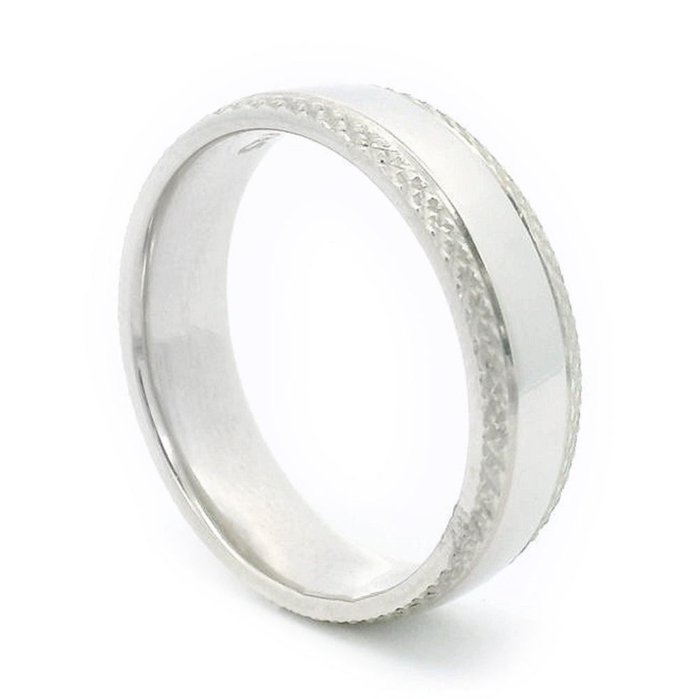 Sterling Silver Men's Band