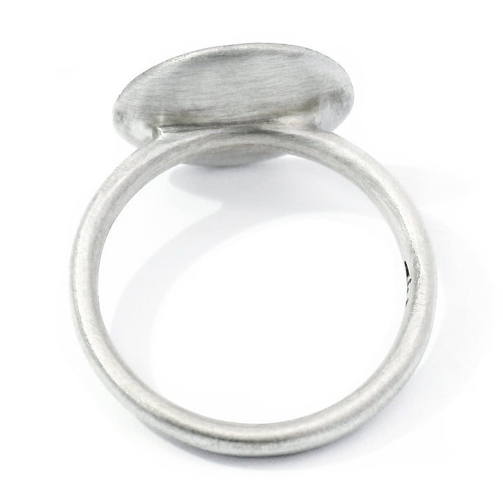 Silver & Gold Diamond Ring - "Four Star Harmony"