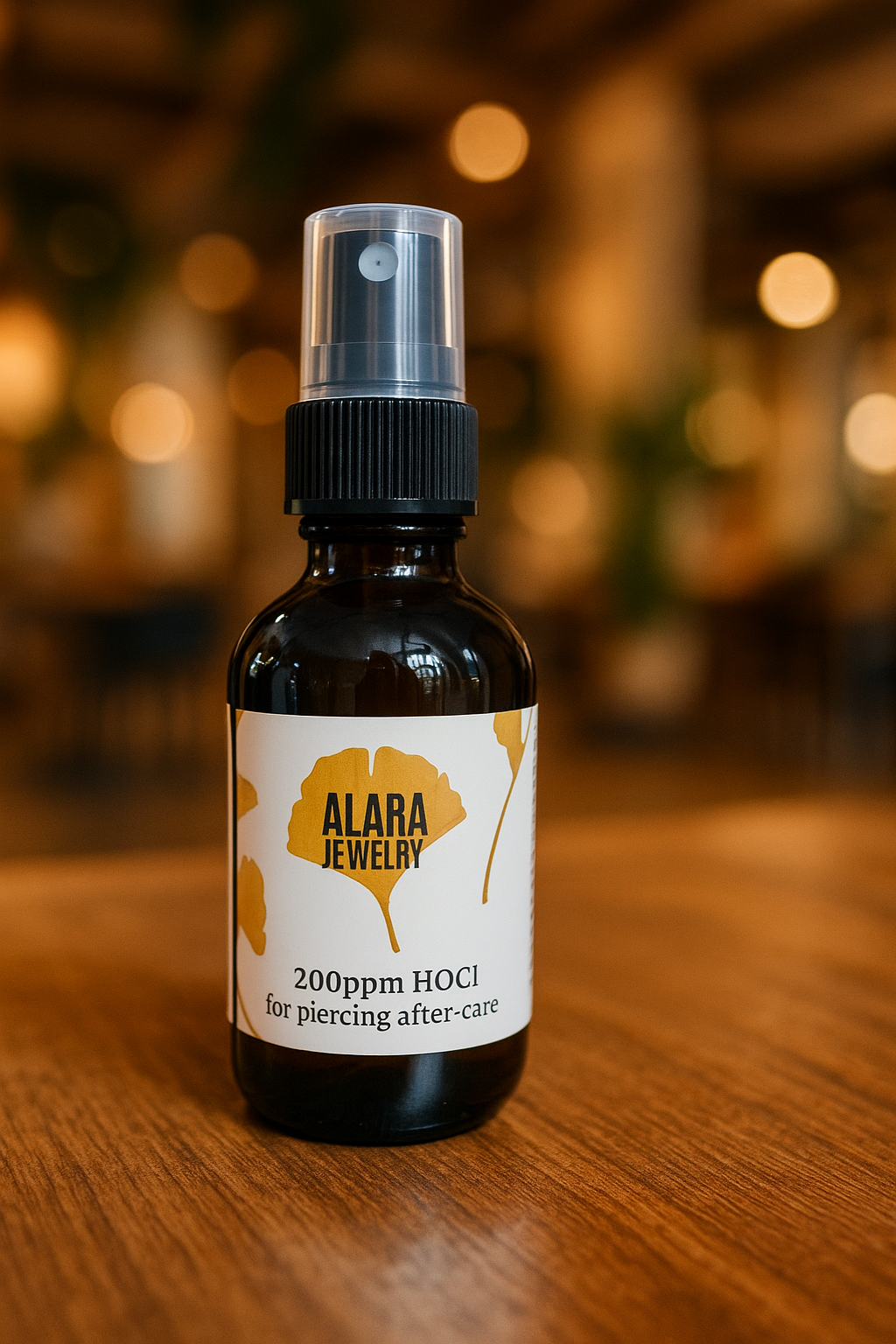 Hypochlorous acid ear piercing aftercare protocol