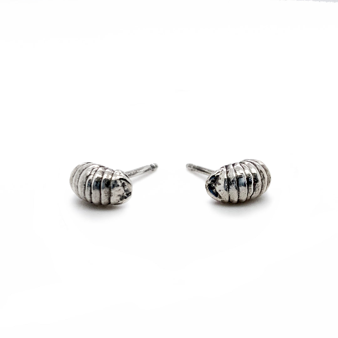 Sterling Silver Stud Earrings - "Curious Creatures"