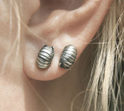 Sterling Silver Stud Earrings - "Curious Creatures"