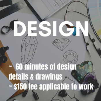 Alara Jewelry custom design meeting details.