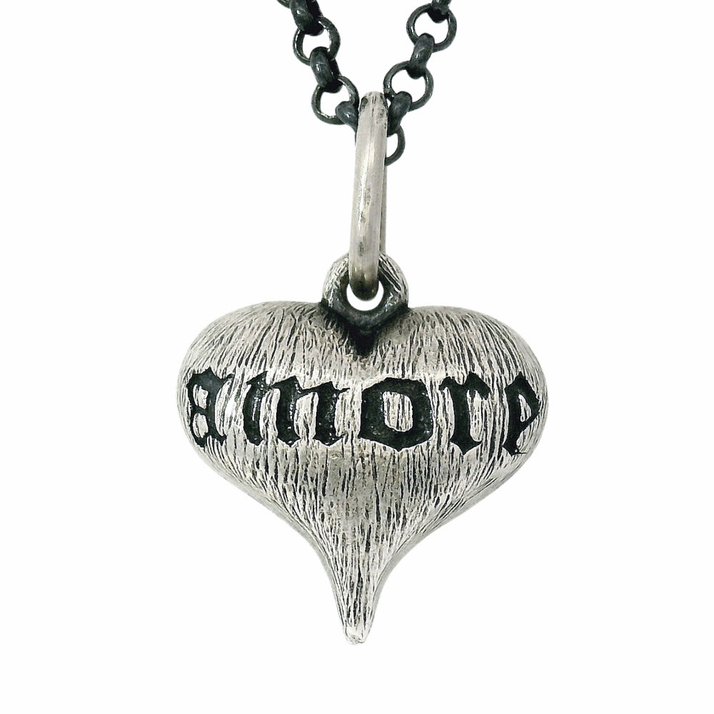 Sterling Silver Heart Pendant "Love of Life"