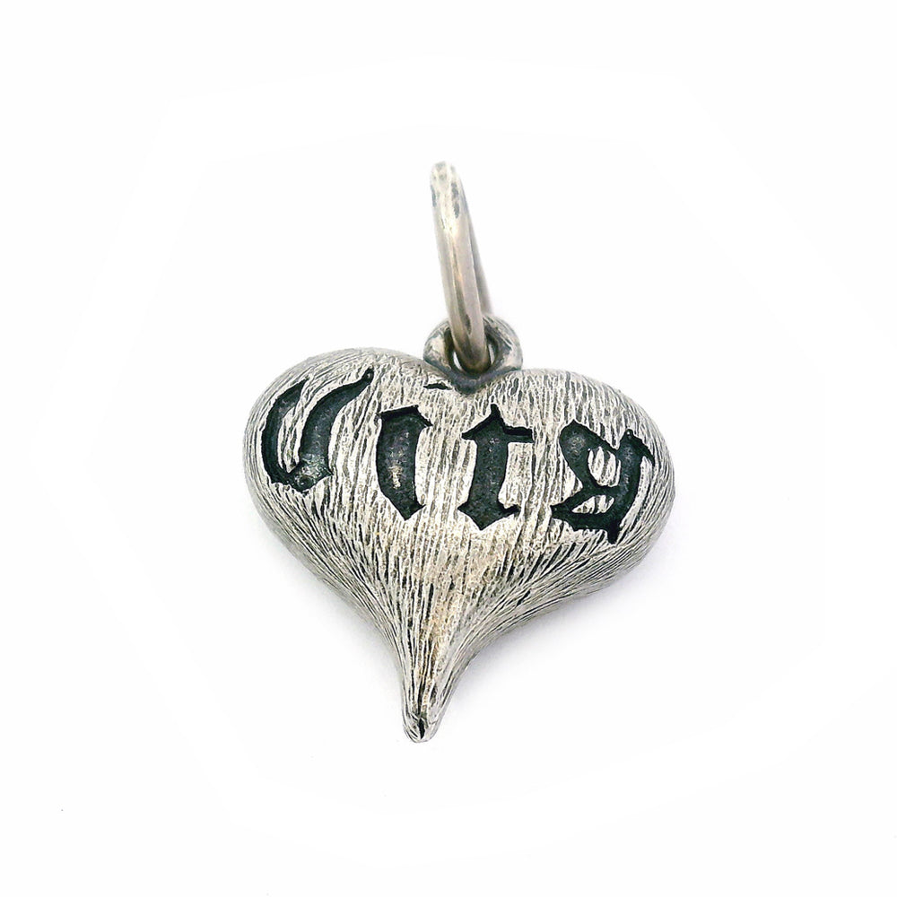 Sterling Silver Heart Pendant "Love of Life"