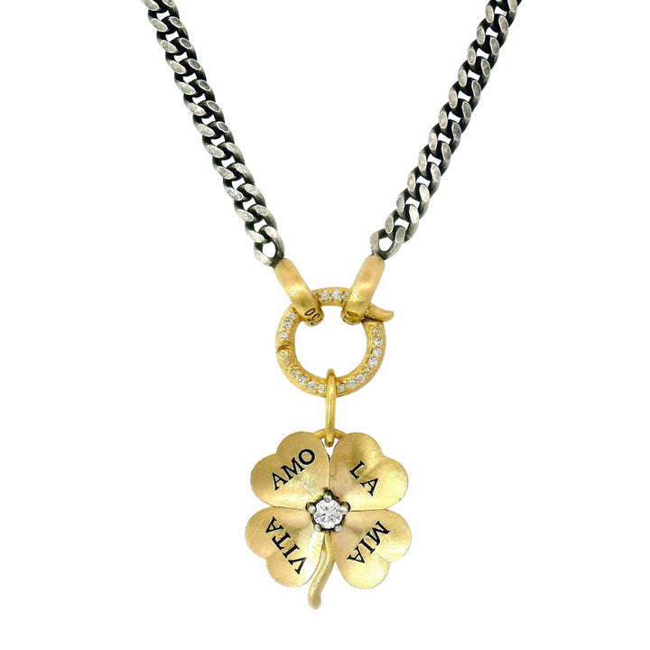 Amor Vitae Clover pendant by Erica Molinari from Alara Jewelry