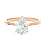 Pear-Shaped Diamond Engagement Ring - "Margot"