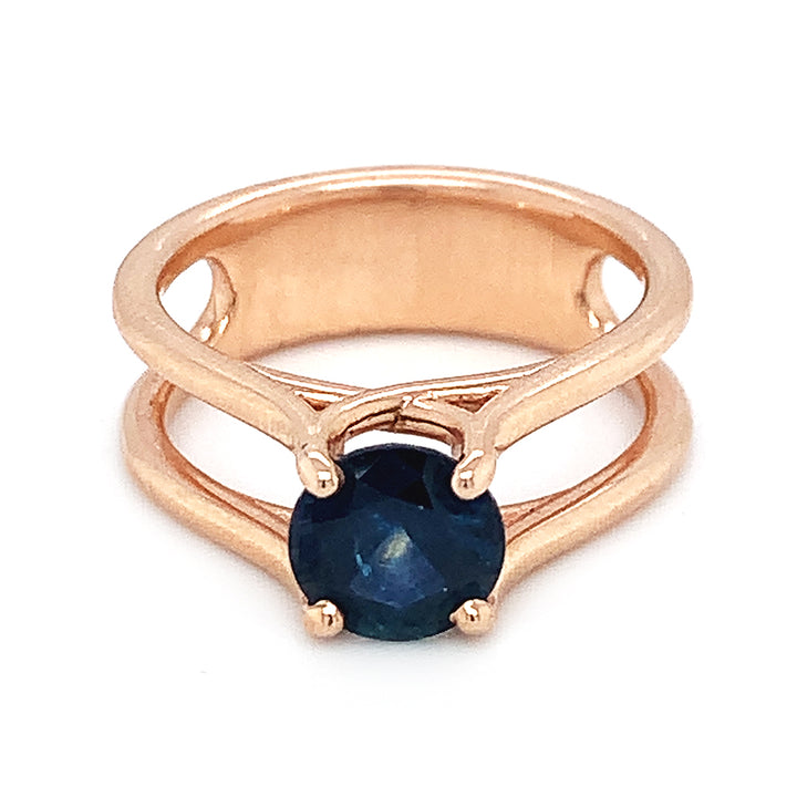 Montana Sapphire Engagement Ring - "Arabella"