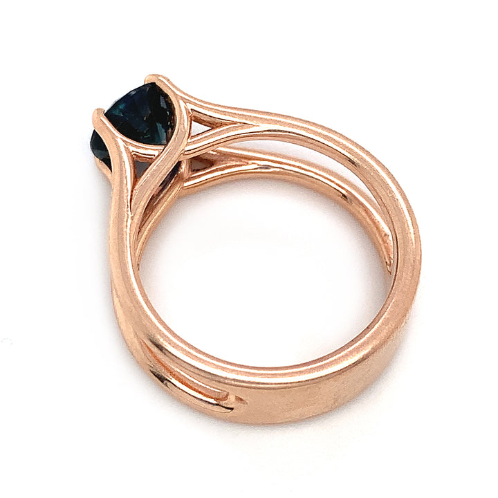 Montana Sapphire Engagement Ring - "Arabella"