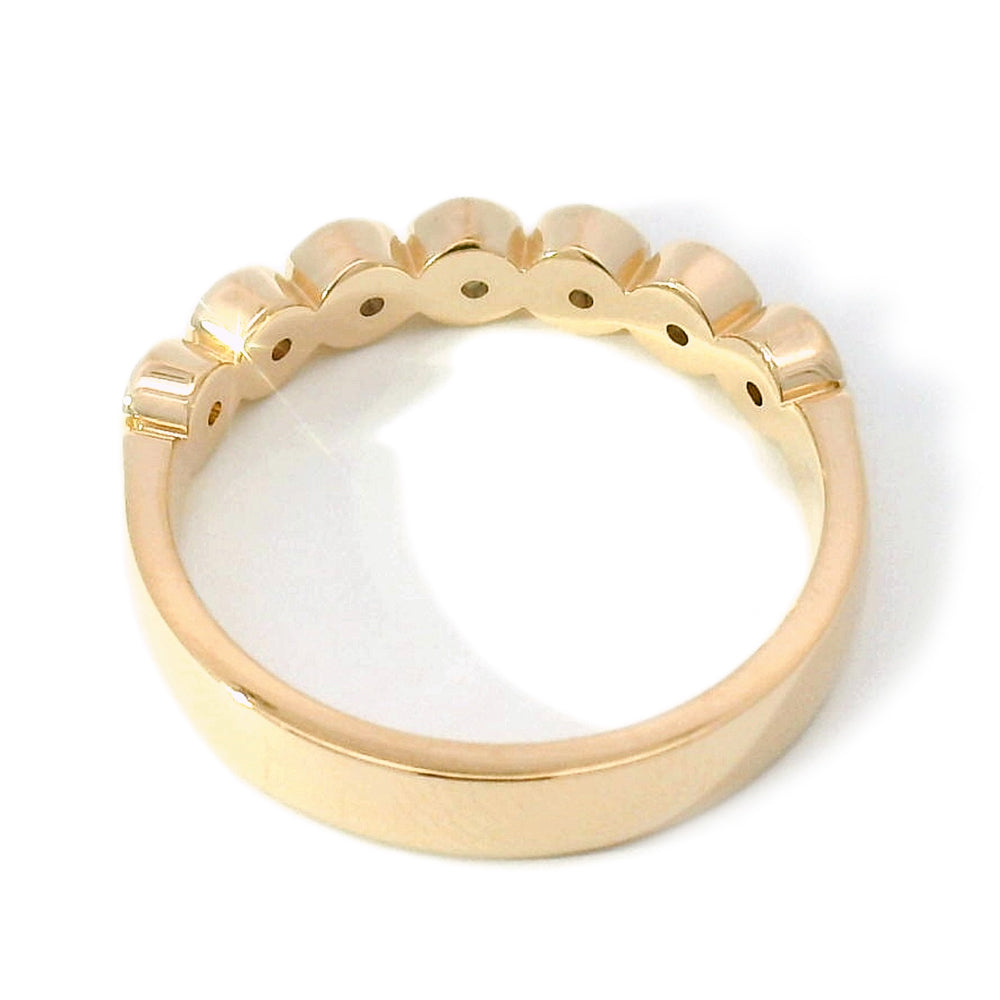 Yogo Sapphire & Yellow Gold Band  - "Sweet Home Montana"