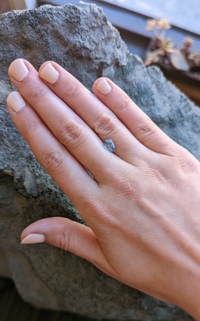 Montana Sapphire, 1.01ct - "Denali's Protection"