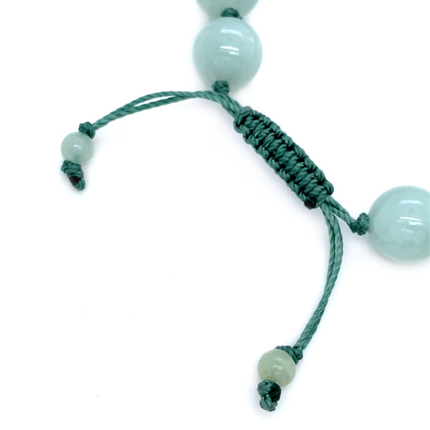 Jadeite Beaded Bracelet - "Celina"