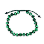 Jadeite Beaded Bracelet - "Reya"