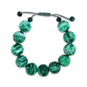 Jadeite Cord Bracelet - "Esla"