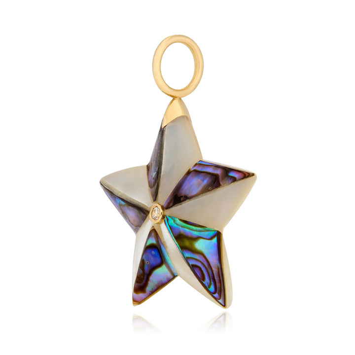 Abalone & Mother of Pearl Pendant "Star"
