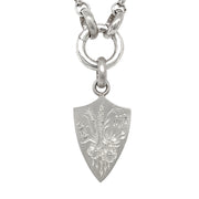 One-of-a-Kind Sterling Silver Pendant - "Montana Blooms"