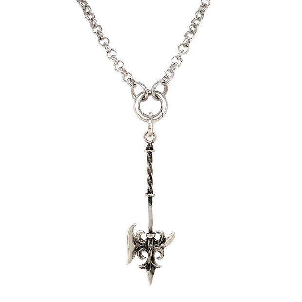 Sterling Silver Pendant - "Battle Axe"