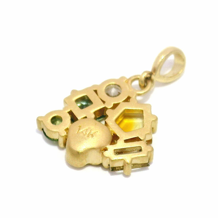 One-of-a-Kind Montana Sapphire Cluster Pendant - "Pirata's Hoard"