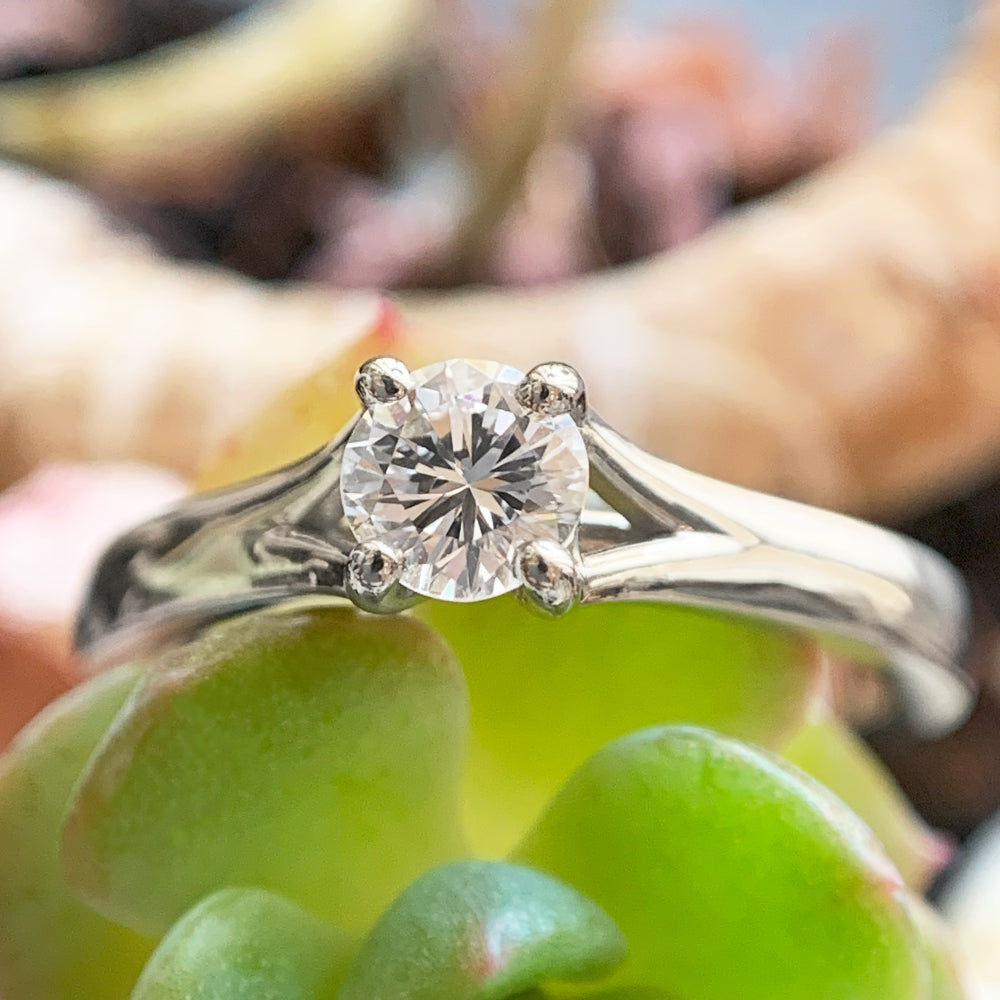 Diamond Engagement Ring - "Serenity"