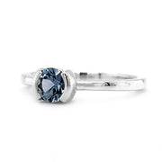 Montana Sapphire & Sterling Silver Ring - "The Color of Rain"