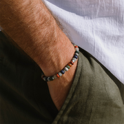 "Cyrus" Bracelet in Spectrum Stones by Steel & Barnett