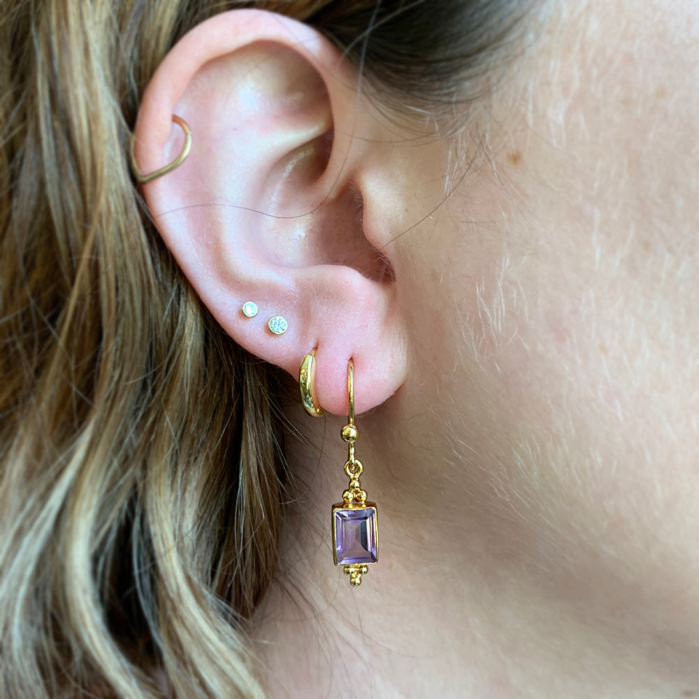 Sterling Silver & Multi-Gemstone Earrings