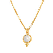 Gold Vermeil & Moonstone Accented Necklace