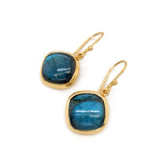 Gold Vermeil & Kite Labradorite Earrings