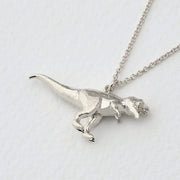 Sterling Silver Necklace - "Tyrannosaurus Rex"