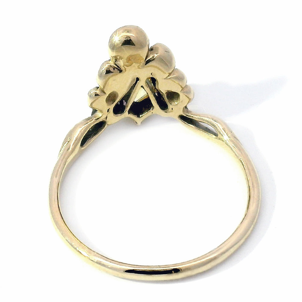 Kite-Shaped Montana Sapphire Ring - "Mushroom Peak"