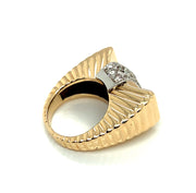 Diamond & Gold Vintage Ring- "Modern Love"