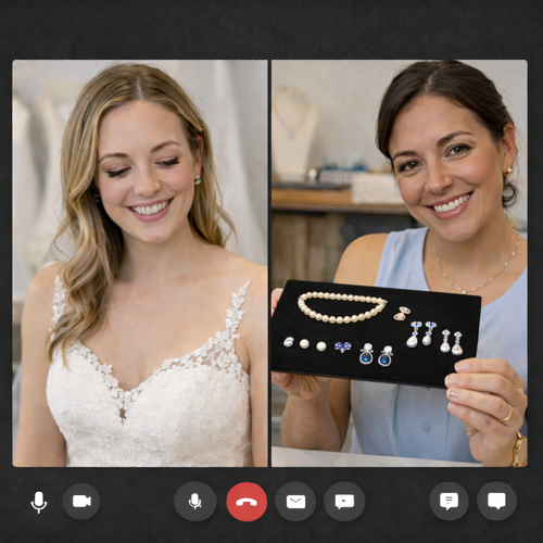 Virtual Bridal Styling Session