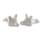 Sterling Silver Cufflinks - "Fox"