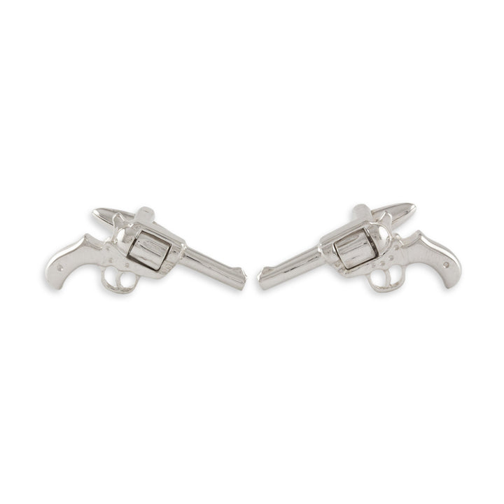 Sterling Silver Cufflinks - "Revolver"
