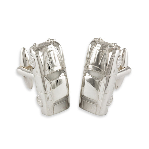 Sterling Silver Cufflinks - "Vintage Car"