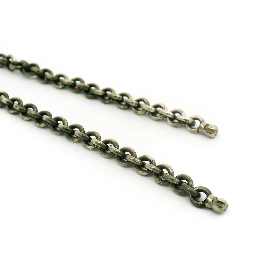 Diamond Vario Sterling Silver & Yellow Gold Necklace - "Little Windows"