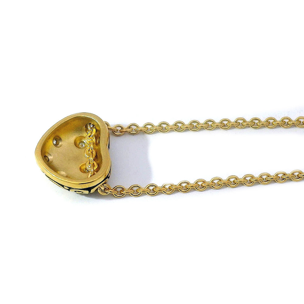 Diamond Heart Shaped Necklace - "Newfound Love"